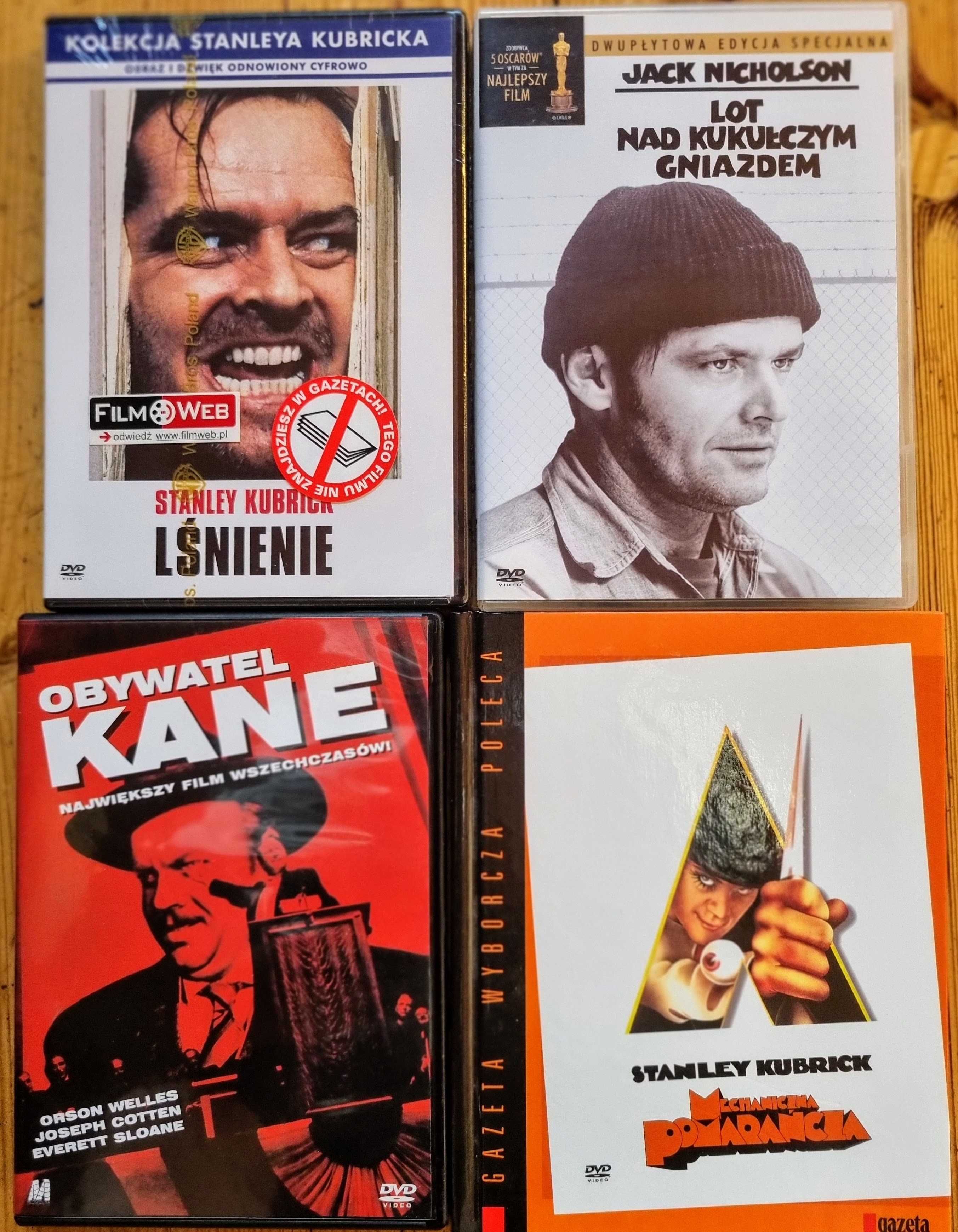 Kinoman Classic 4dvd-Lot nad kukułczym gniazdem 2dvd, Obywatel Kane...