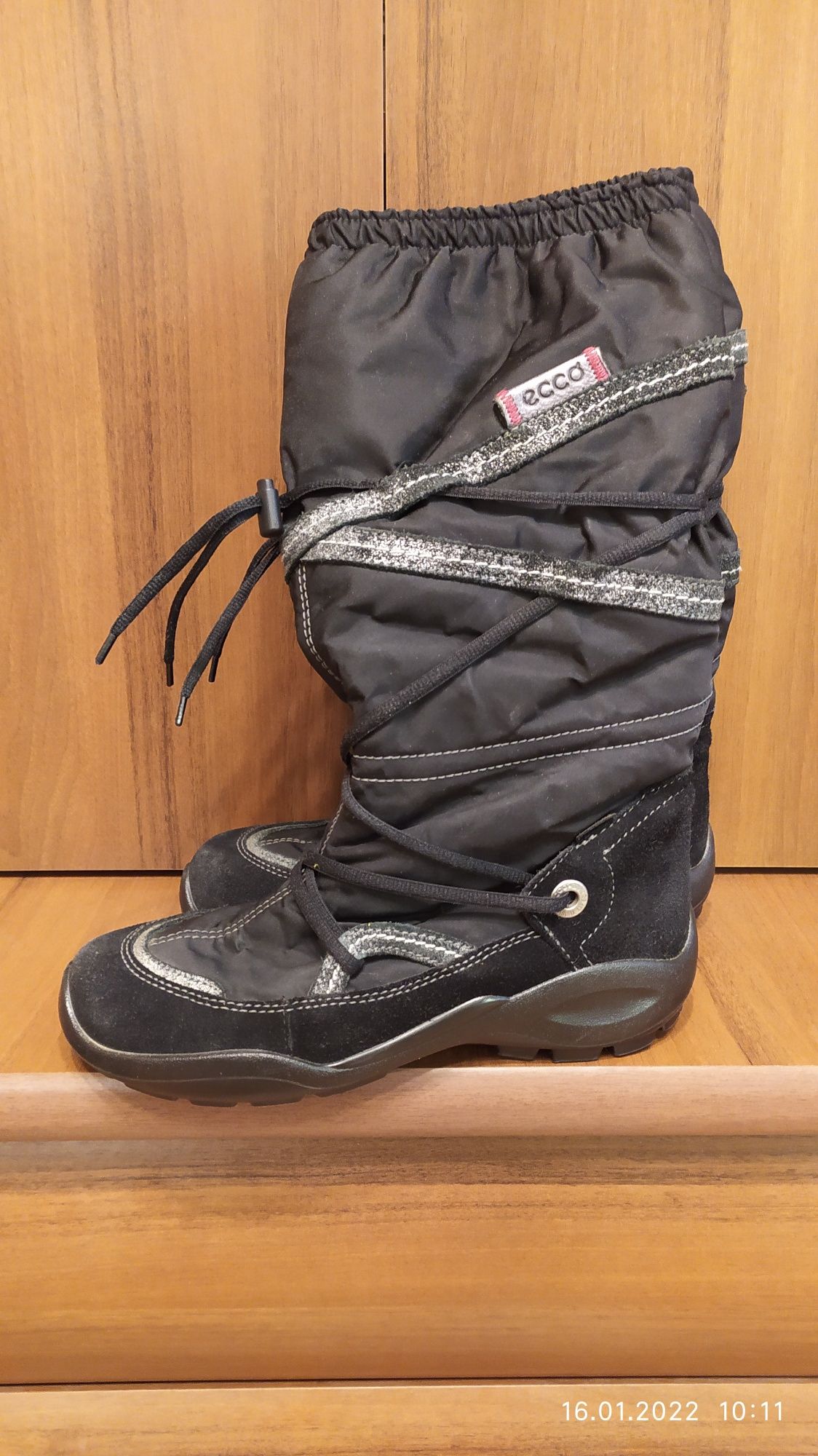 Женские сапоги Ecco 39 р.