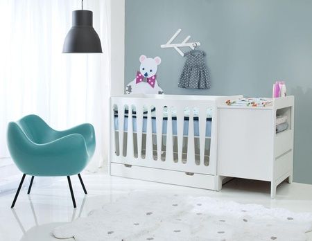 Komoda Pinio Moon 2 szuflady szafka dziecięcy pokoj przewijak