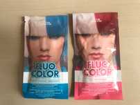 Szamponetki Joanna FLUO COLOR do włosów róż i turkus - farba cena za 2