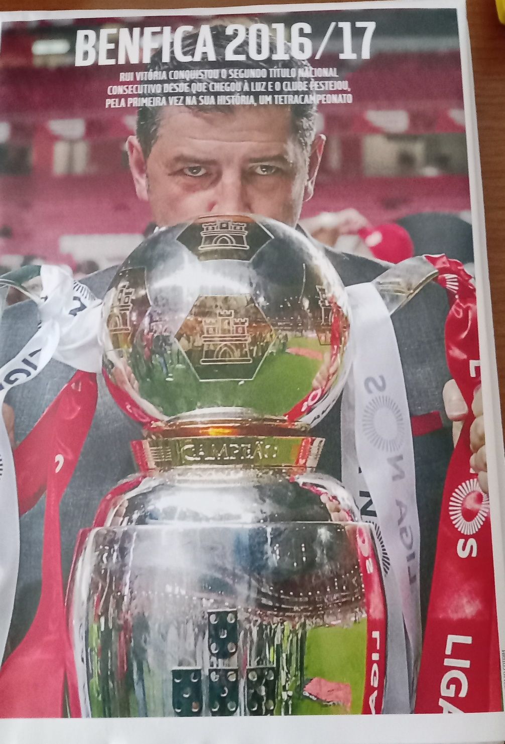 poster Benfica campeão 2016/17