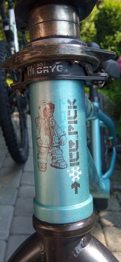 BMX ice pick 20" hamulec przod + rotor