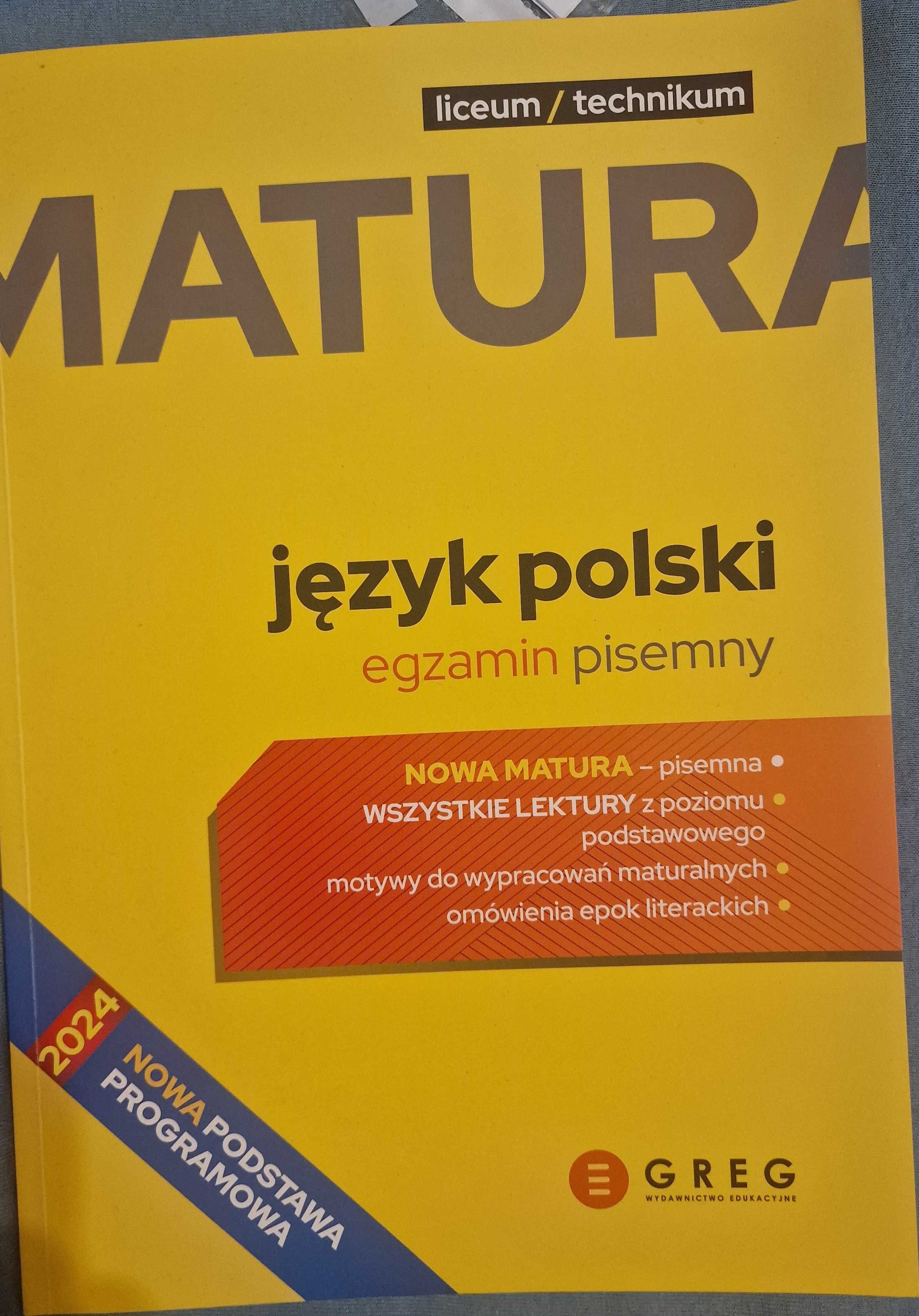 podręczniki klasa IV LO, pomoce do matury