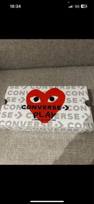 Comme des Garçons 41 1/2 novas com etiqueta