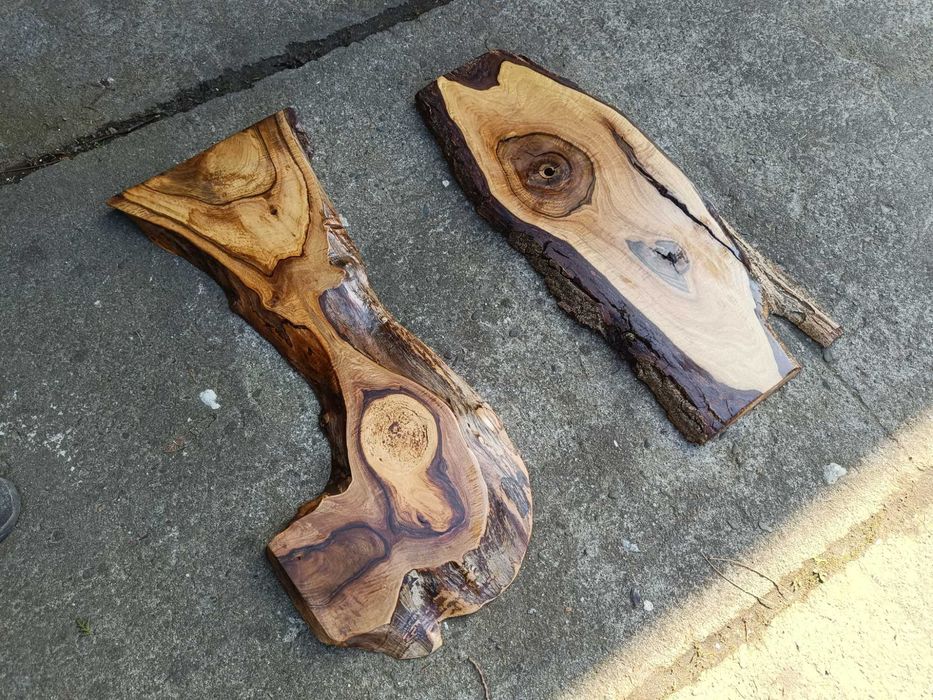 Deseczki dekoracyjne z orzecha włoskiego