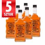 5 sztuk Butelki Warta 500 ml z nadrukiem Jedyny i Niepowtarzalny