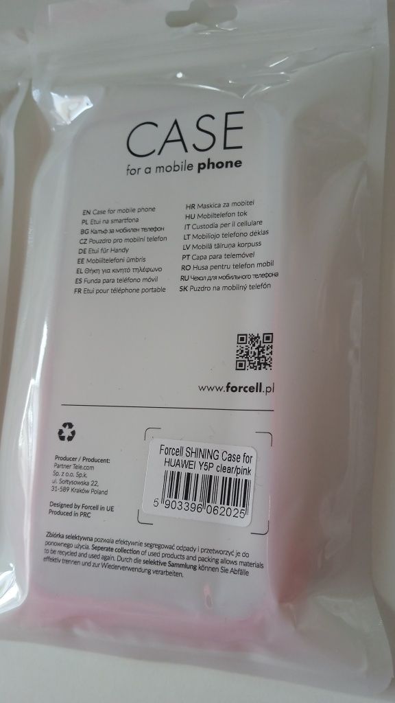 Nowe Etui case brokatowe Huawei Y5p / Motorola e6 Play
