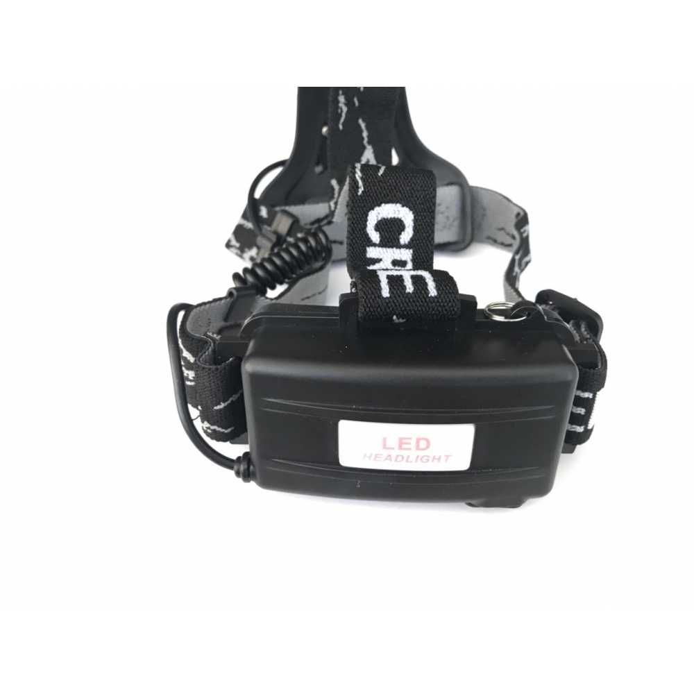 Налобный фонарь Police BL 2188B T6, zoom, 2х аккумулятора, от 220В