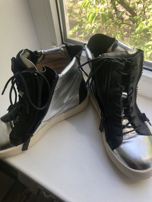 Ботільони сліпи Шкіряні Ботинки Слиппоны