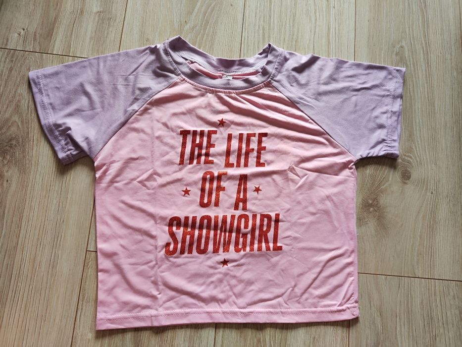 Koszulka różowa Taylor Swift the life of the showgirl