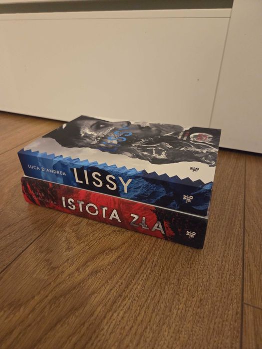 Książki "Istota zła" i "Lissy" - Luca D'Andrea