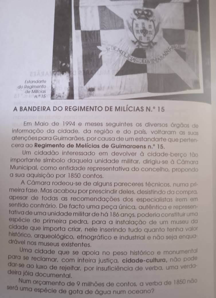 Unidades Militares que passaram por Guimarães.
Barroso da Fonte 
Para