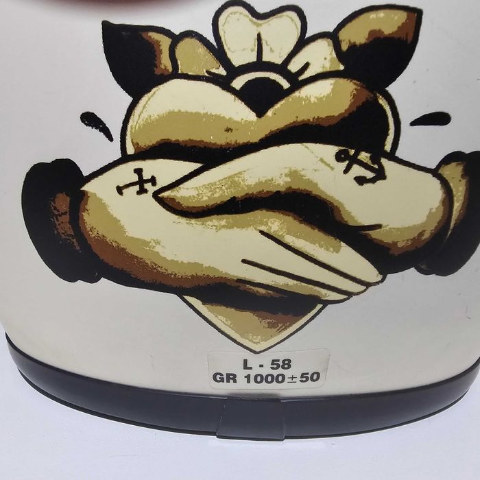 Capacete DMD Retro "Old School" (L)