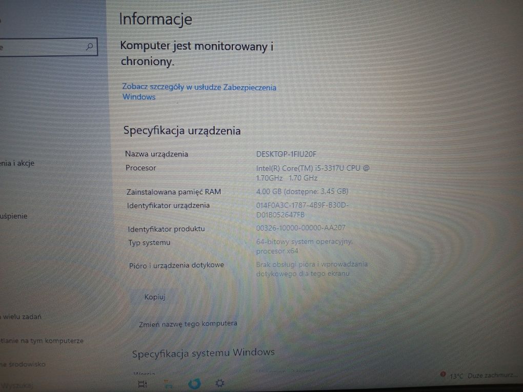 Laptop Asus k56ca w ładnym stanie - ssd