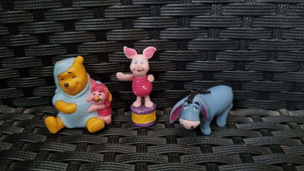 Stare figurki prl bully, księga dżungli, Kubuś puchatek