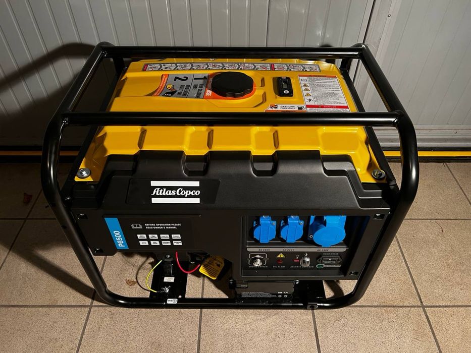 Генератор Atlas Copco Італія P6500 , 5.5 кВт,  230 B