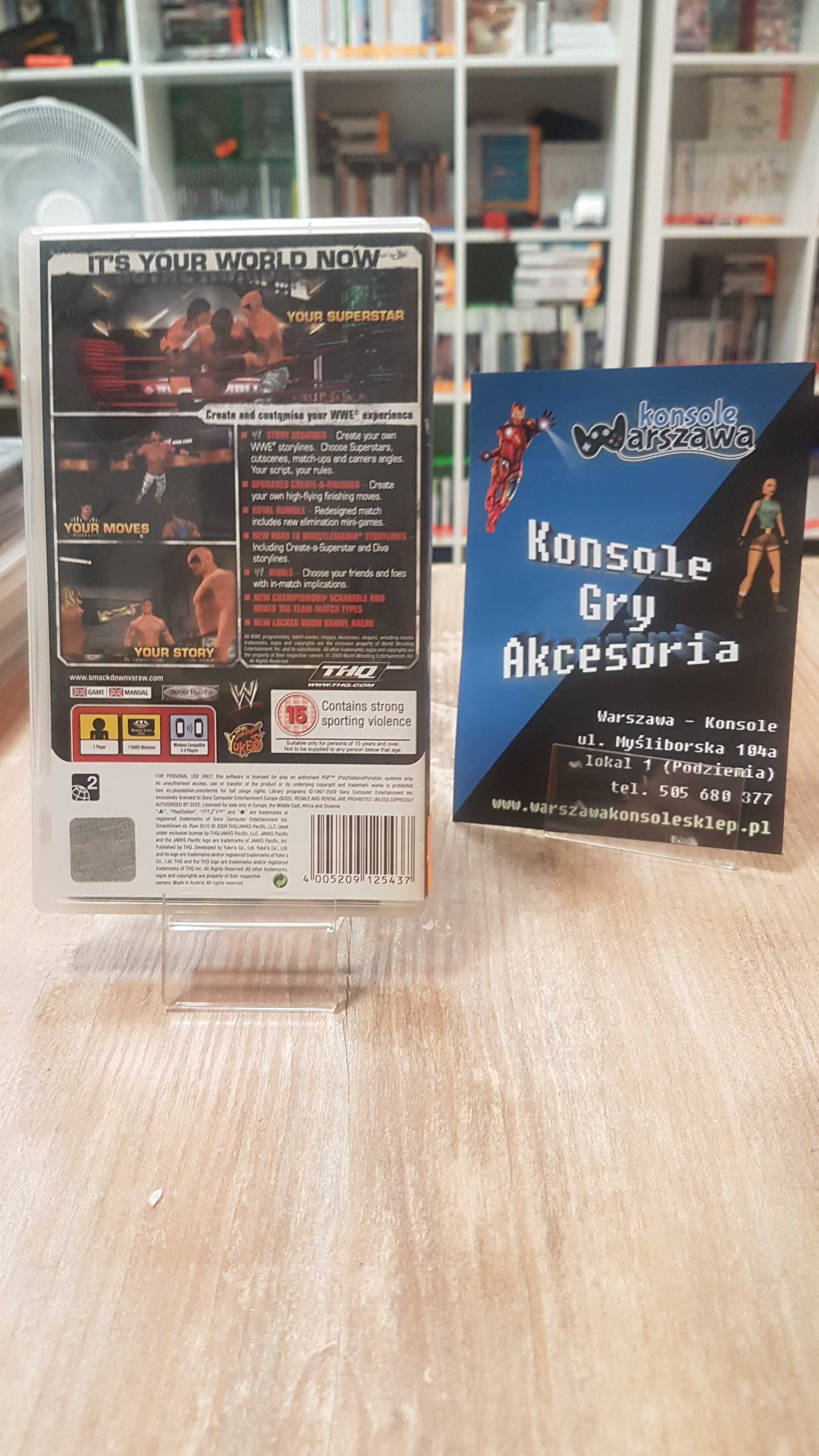 WWE SmackDown vs. Raw 2010 PSP Sklep/Wysyłka/Wymiana