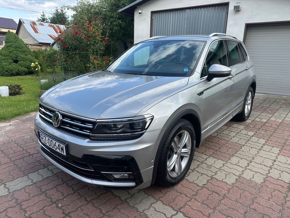 Volkswagen Tiguan R-Line 2.0 TSI 190KM 4 MOTION pierwszy właściciel, ASO, prywatnie