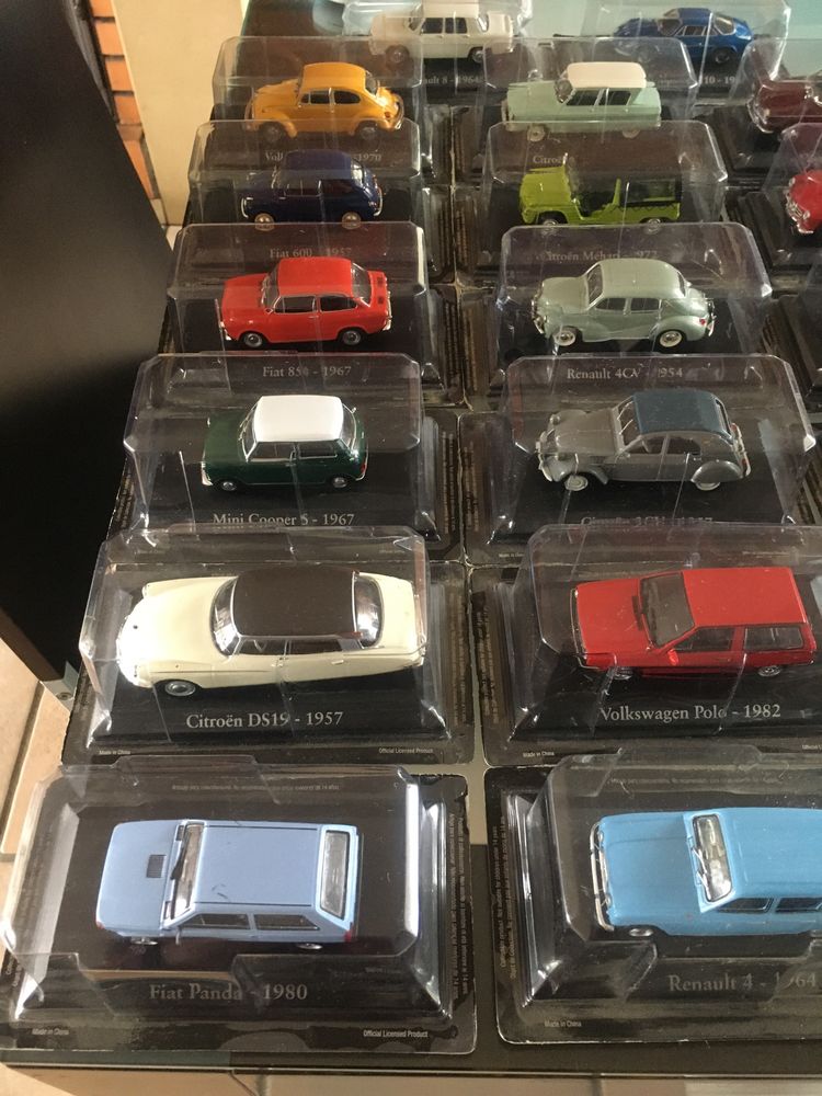 Miniaturas carros selados