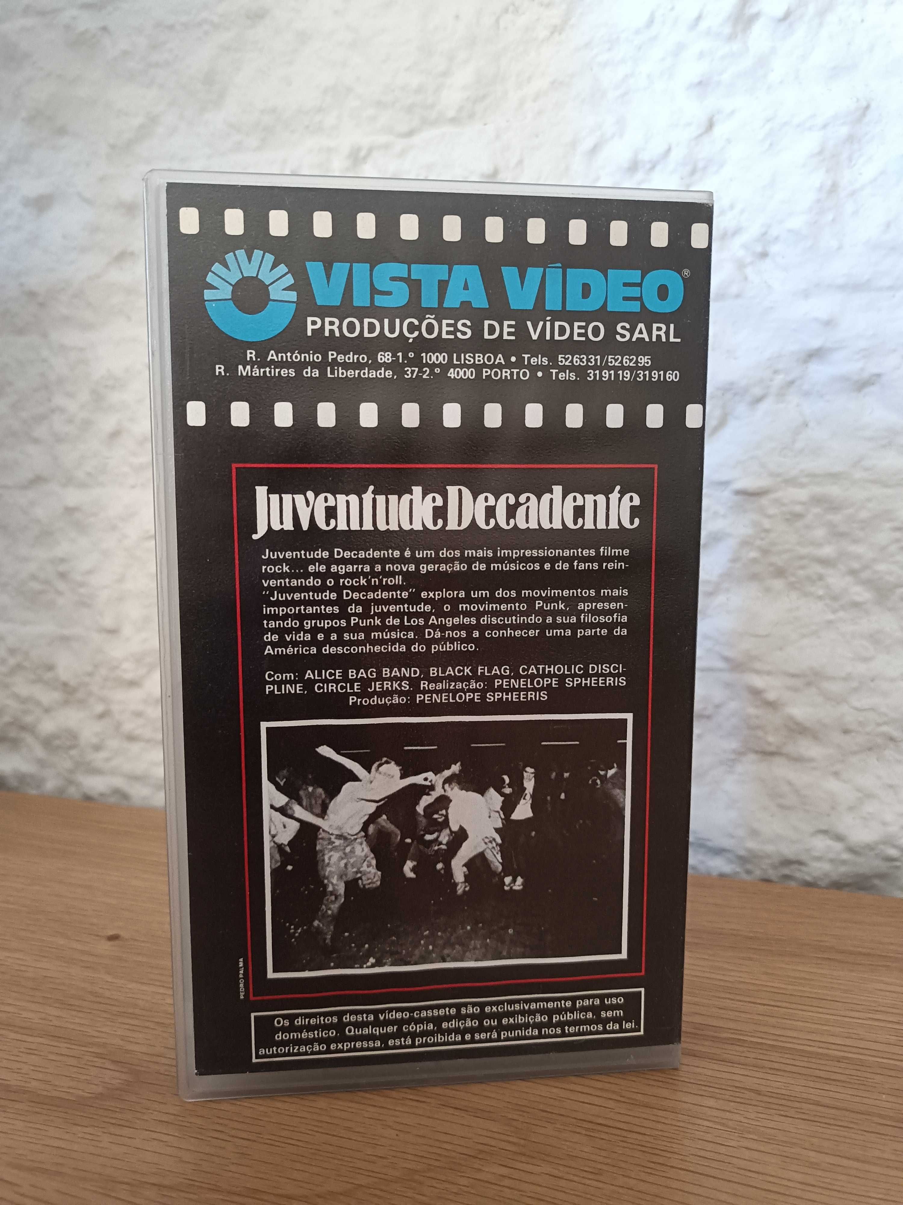 Filme VHS Juventude Decadente (The Decline of Western Civilization)