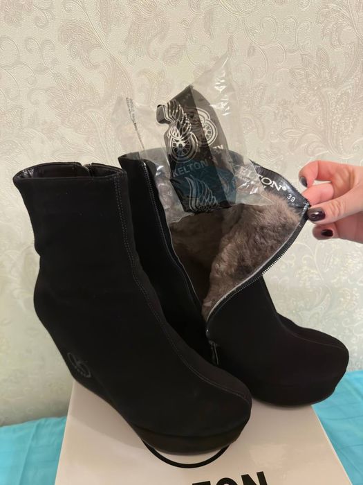 Черевики зимові Kelton (ботінки), р.39, оригінал