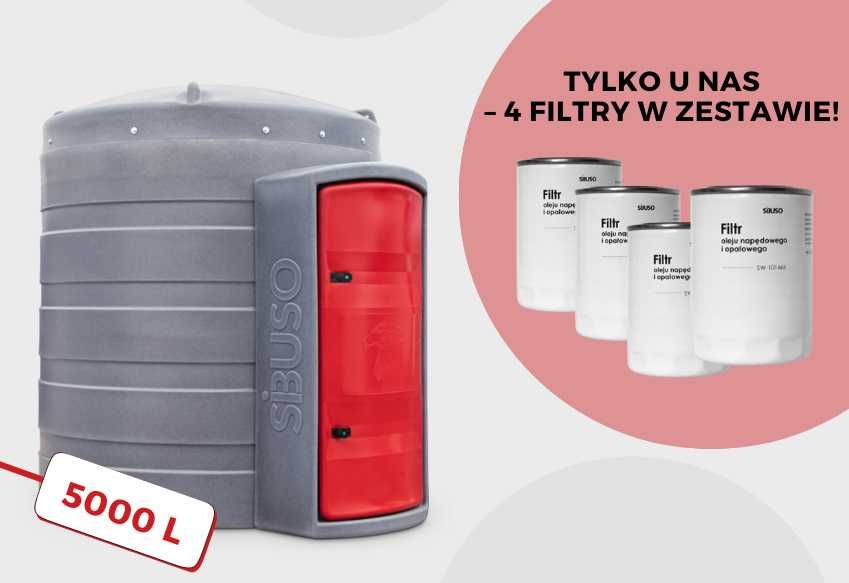 Zbiornik paliwo olej napędowy SIBUSO NVC 5000L