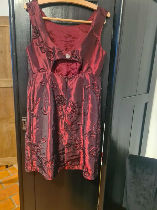 Prześliczna sukienka wieczorowa r.36, bardzo elegancka