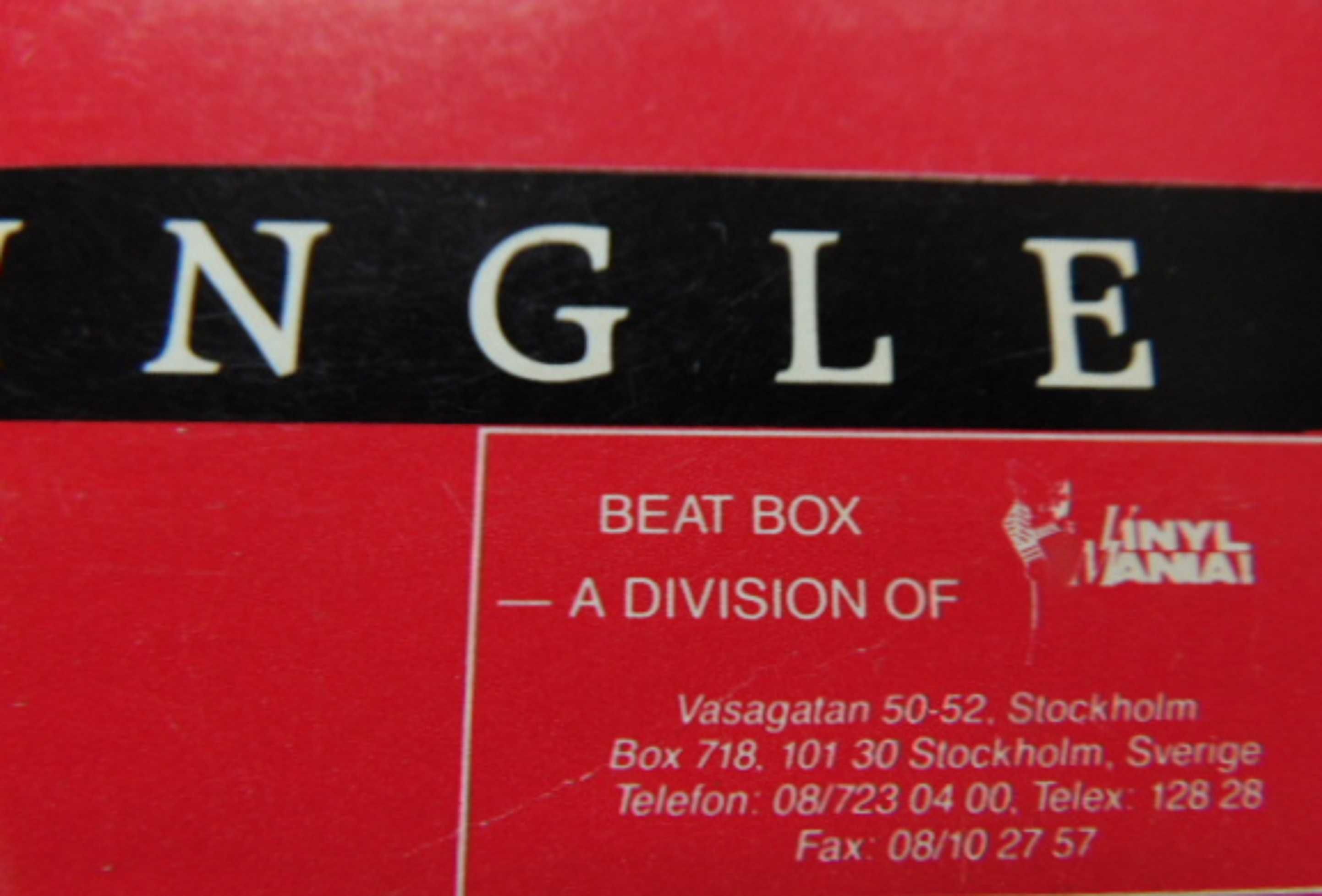 Płyta vinylowa Beat BOX.