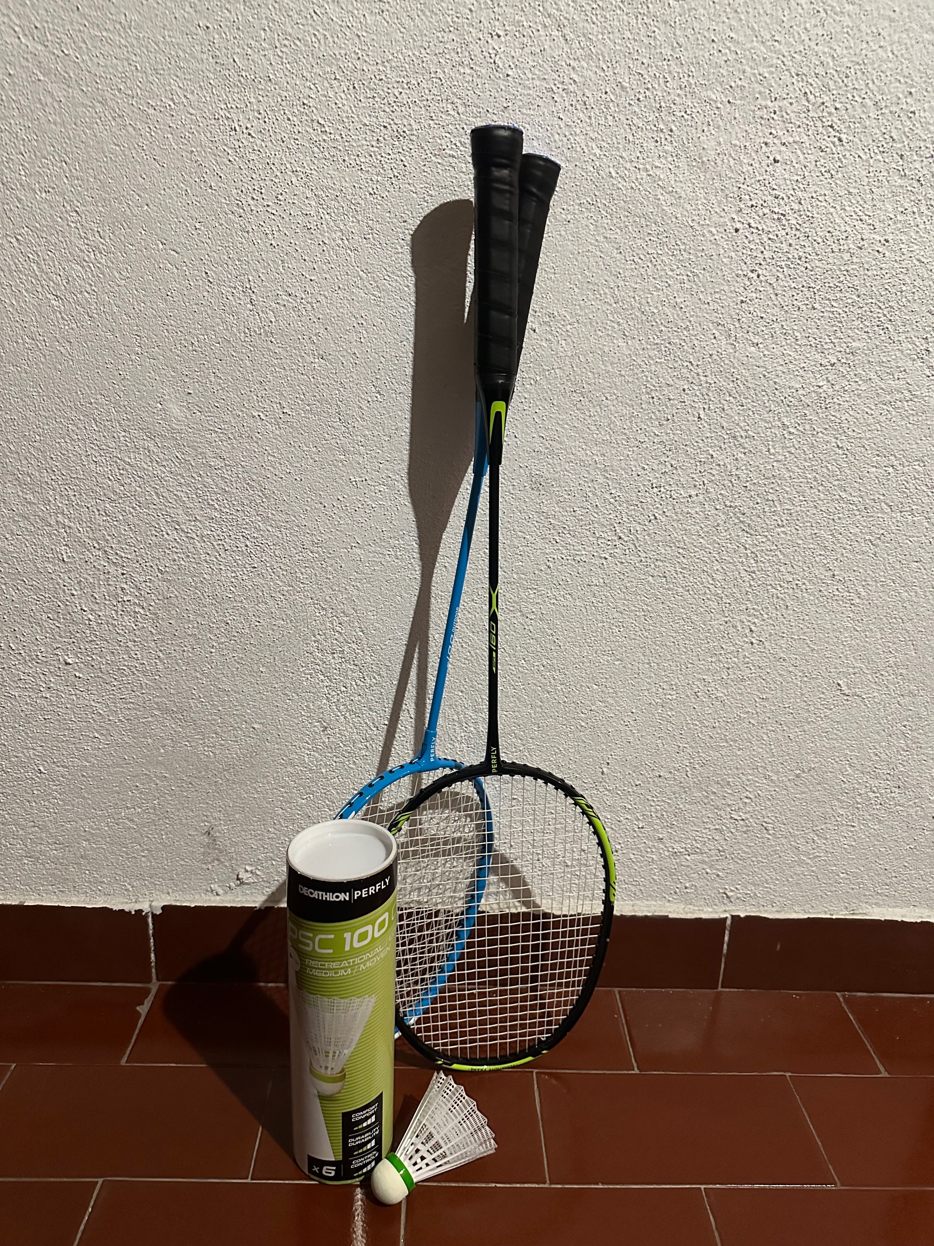 Raquetes badminton