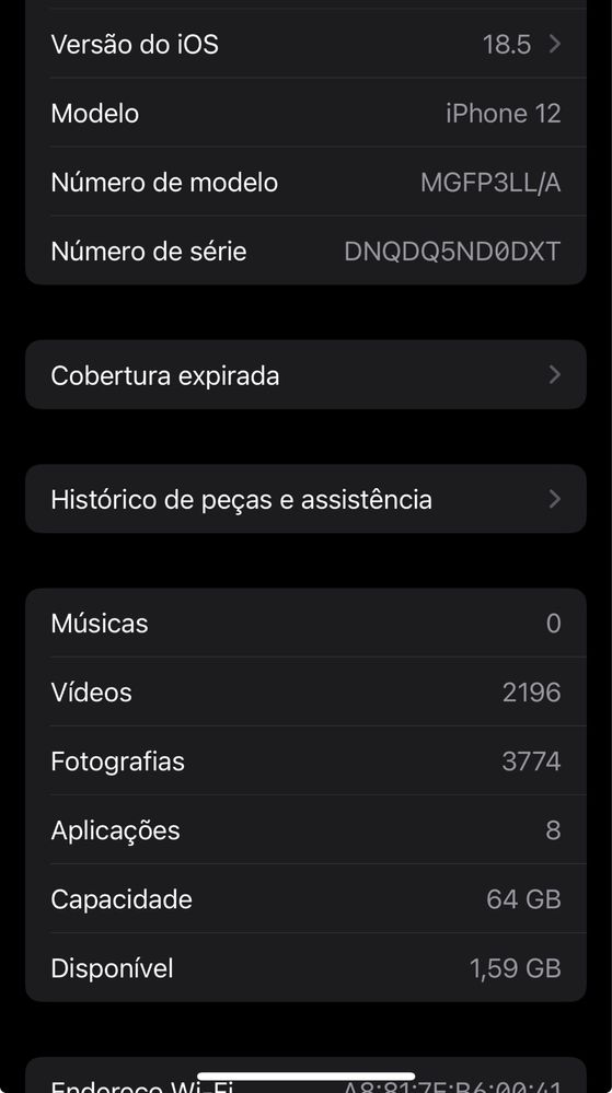 Iphone 12 azul 64GB