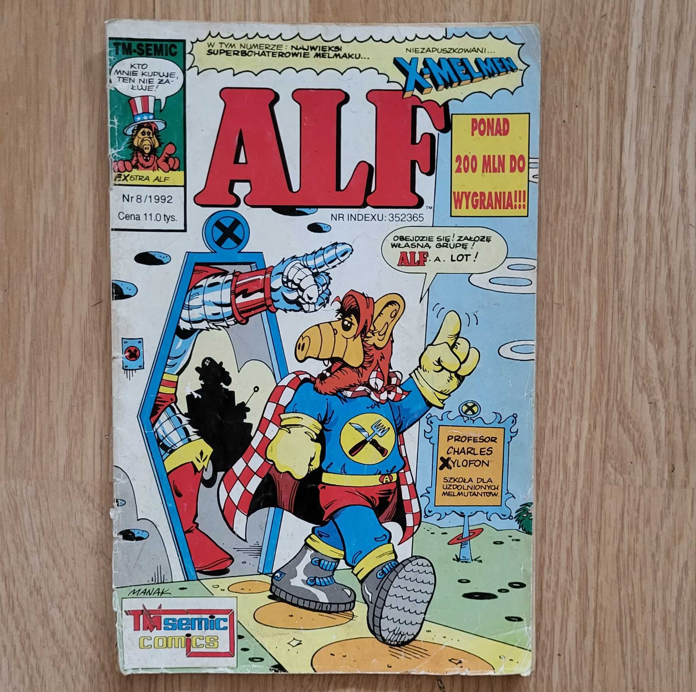 Alf nr 8/1992 - Komiks TM-Semic