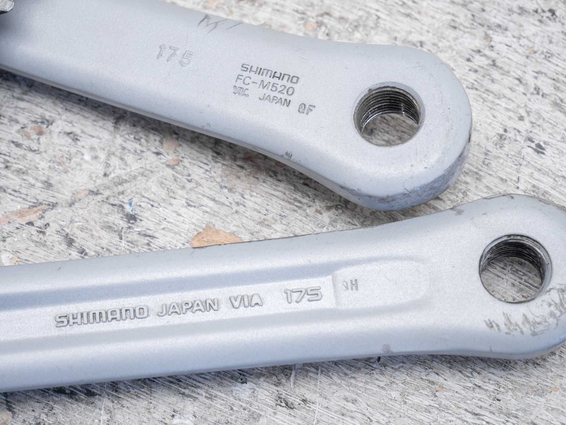 Система Shimano Exage ES 46/36/26 (FC-M520) шатуны 175 мм