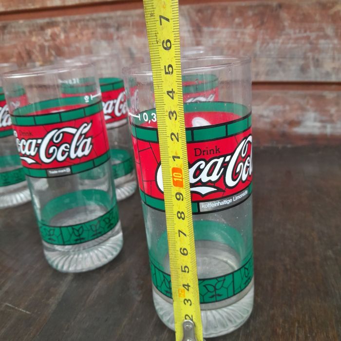 Kolekcionerskie szklanki coca coli 0,3 l
