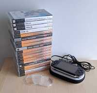 Sony PSP 3004 Slim & Light, 4GB, 19 gier