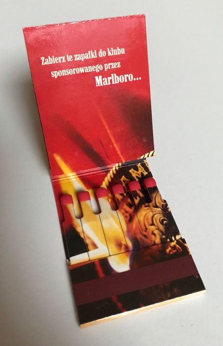 Marlboro - zapałki kolekcjonerskie