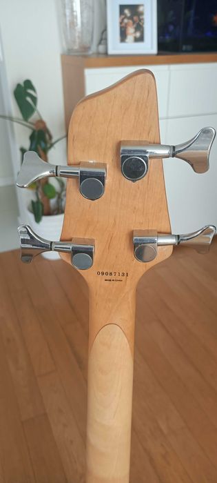 Gitara basowa Washburn T14 transparent blue