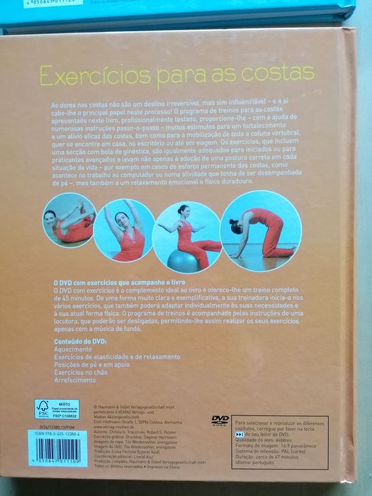Livros exercícios de yoga