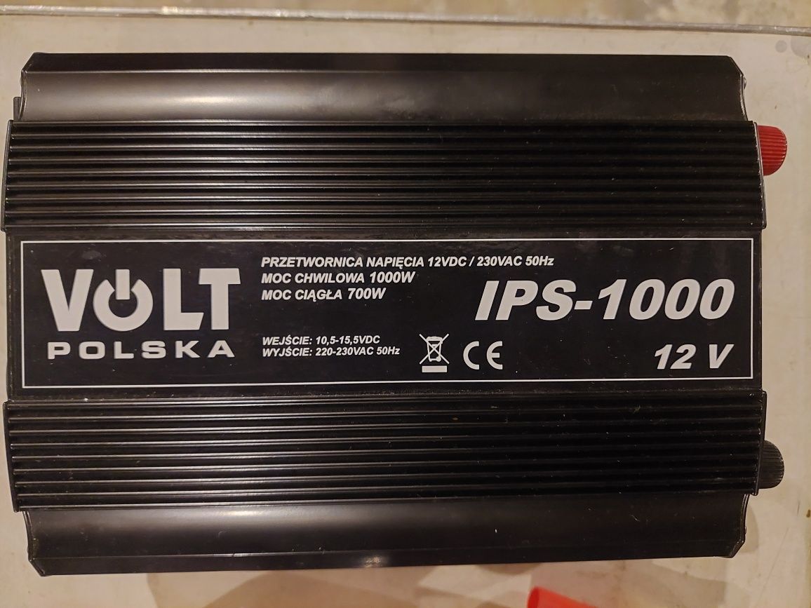 Інвертор VOLT POLSKA  12v-220v 1000w