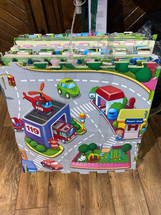 Килимок-пазл дитячий