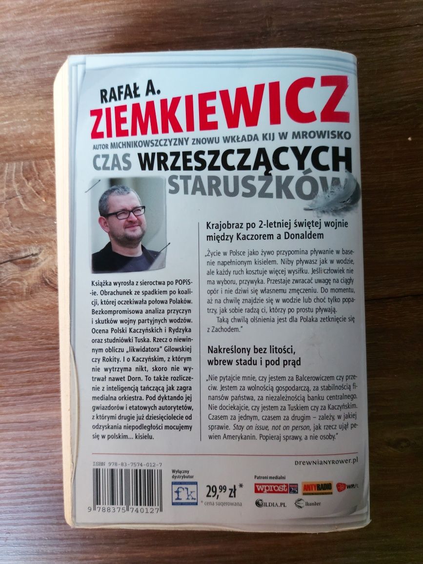 Rafał A.Ziemkiewicz Czas wrzeszczących staruszków plus bonus