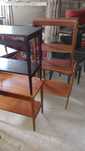 Barek,stolik drewniany.vintage.PRL