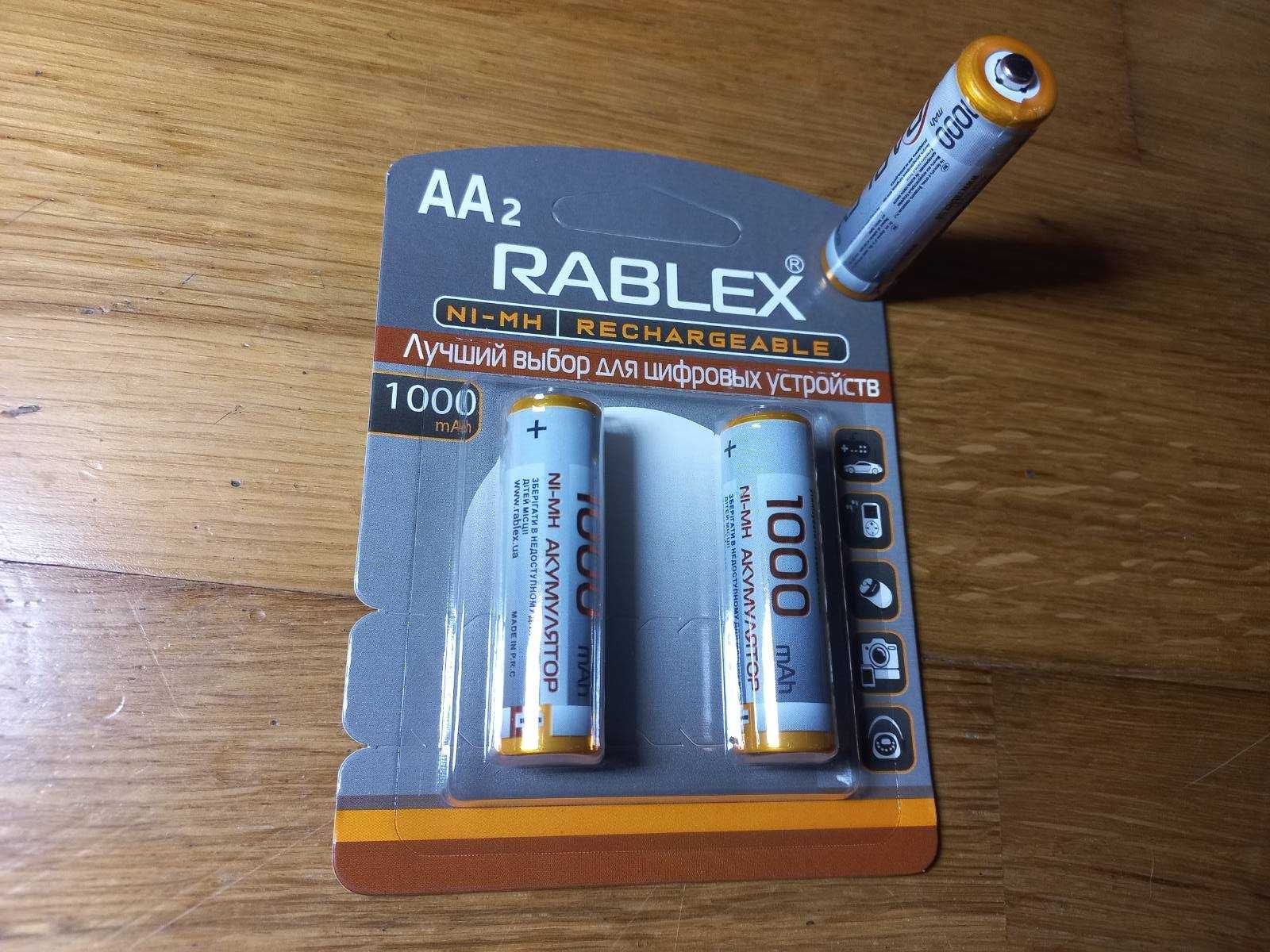 акумулятор батарейка AA 1,2в 2500mah високоємний 14500 пальчиковий ААА