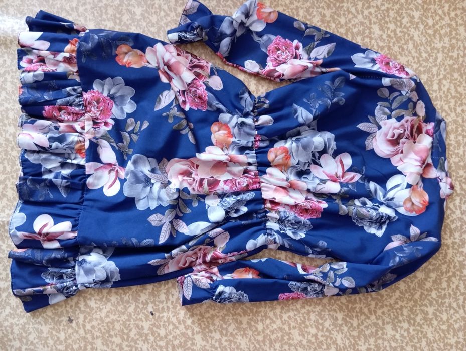 Плаття для дівчинки розмір 152 рожеве в горошок