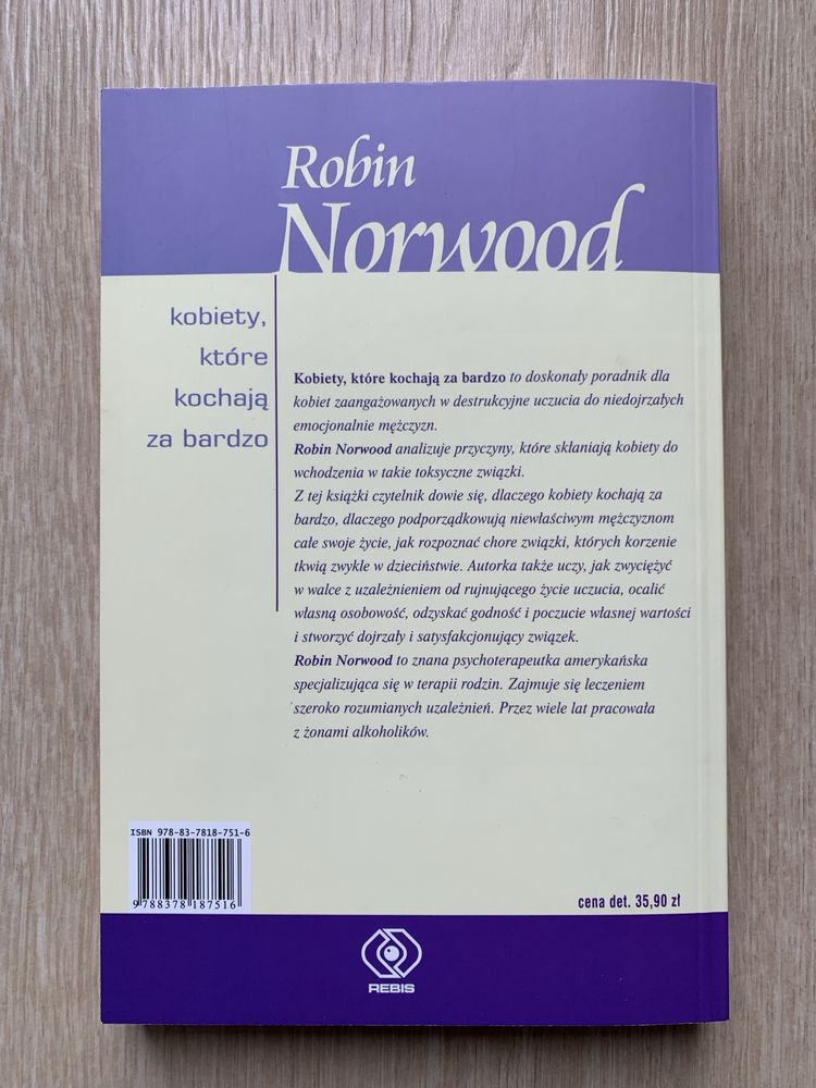 Robin Norwood - kobiety, które kochają za bardzo