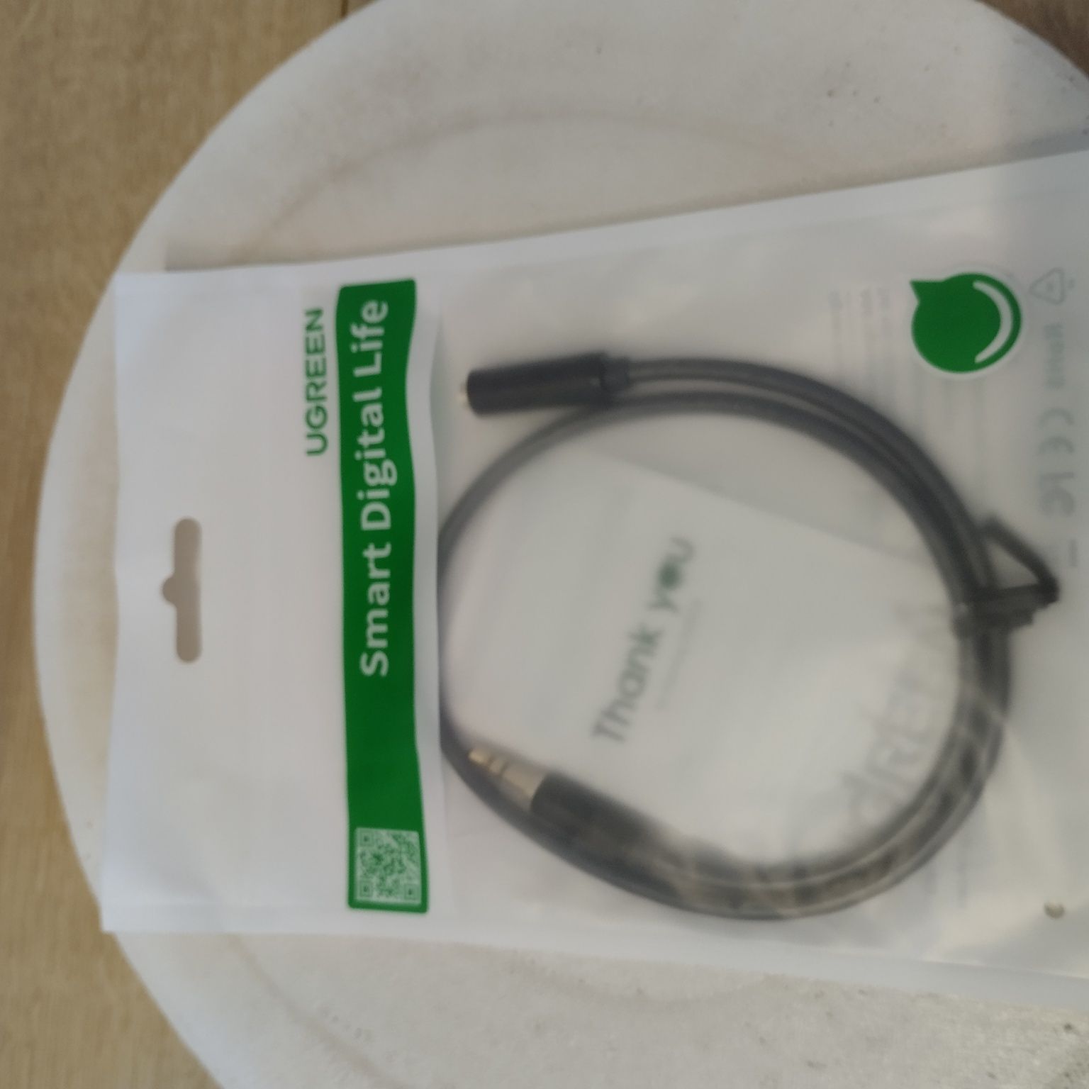 Kabel Jack na wejście jack 50 cm