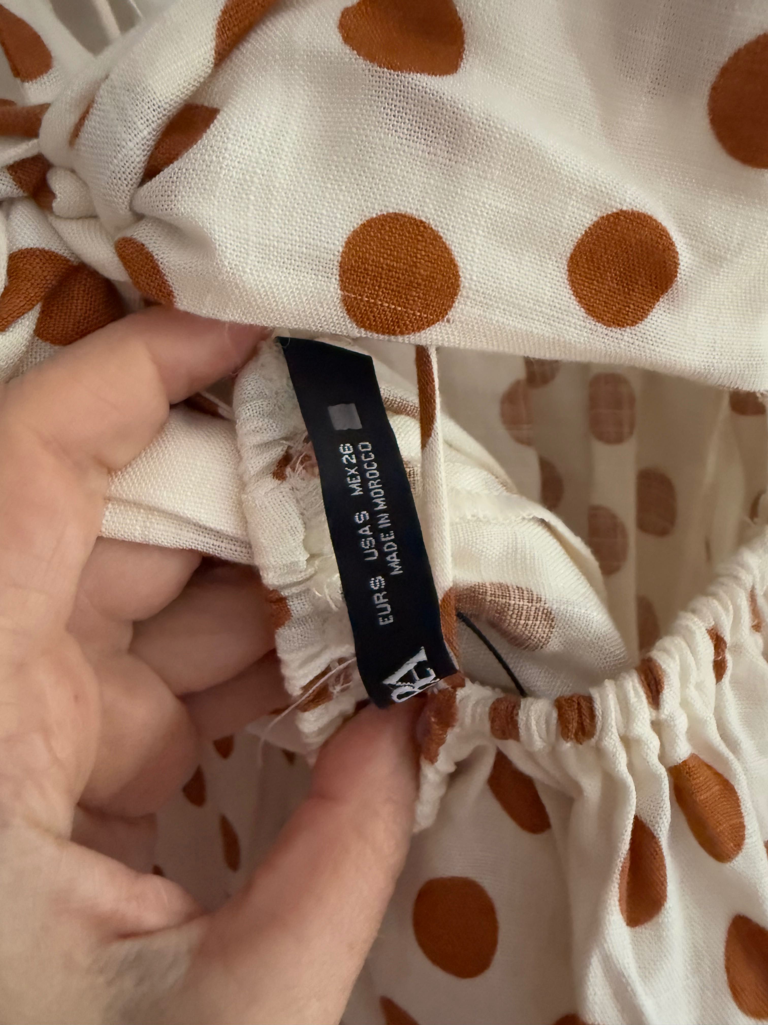 Zara sukienka w grochy Zara s 36