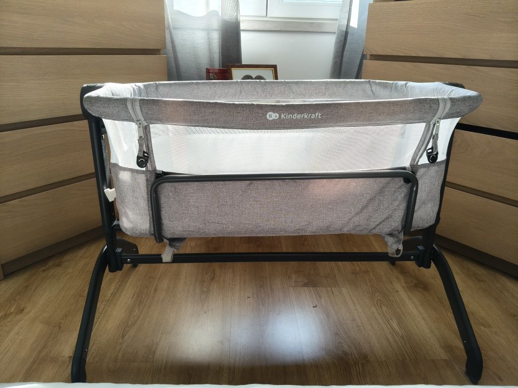 Berço Kinderkraft Neste Up tipo Next to Me – Excelente estado