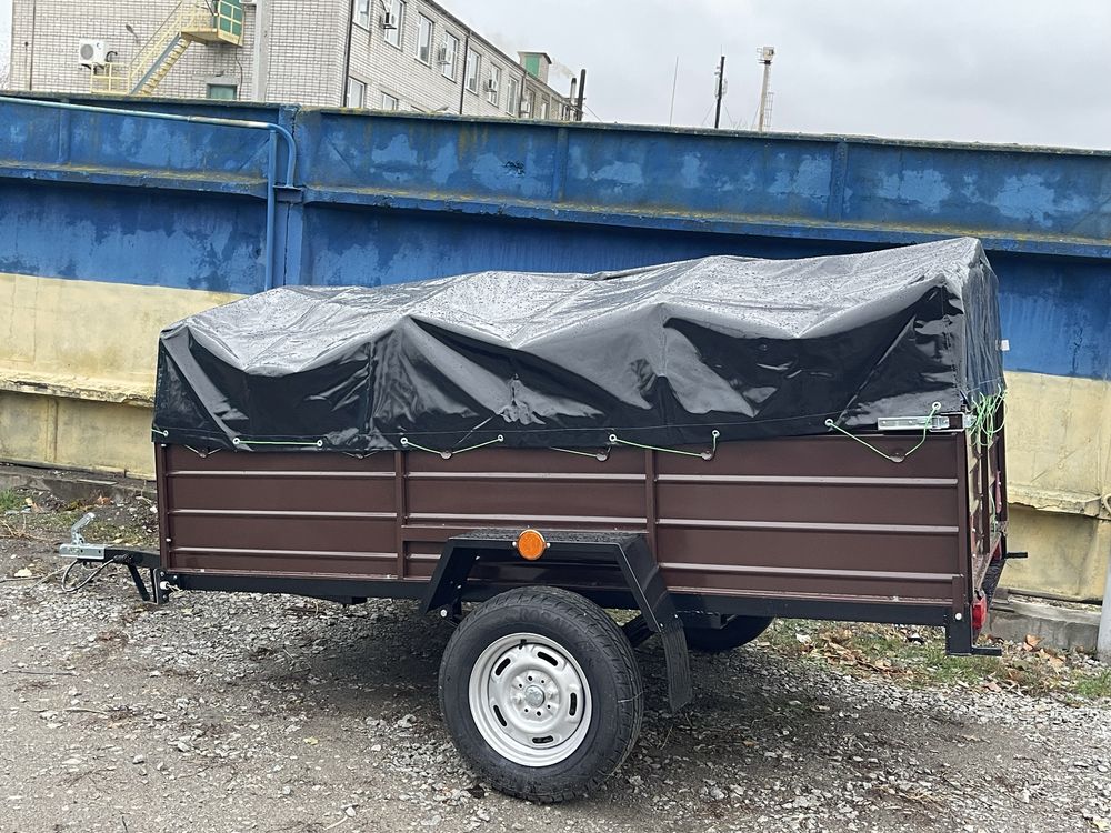 Причіп від заводу Дніпро- 2500*1300*50. Надійна комплектація!