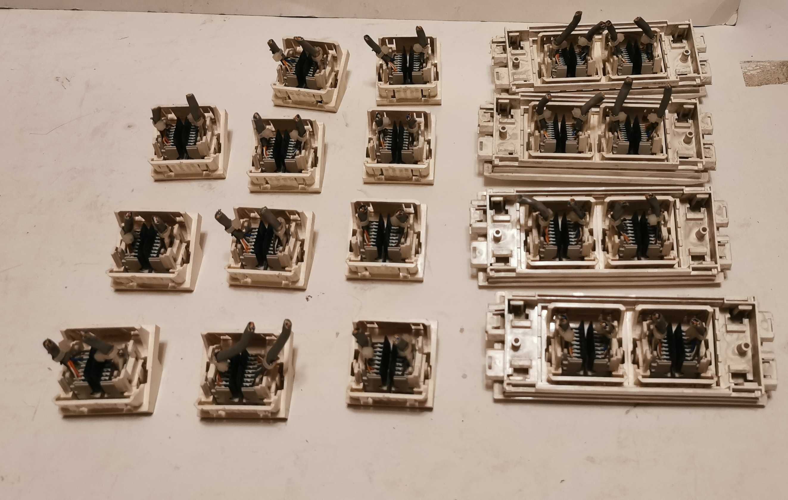 Gniazdo Sieciowe Internetowe RJ45 Gniazdka Gniazda Podwójne