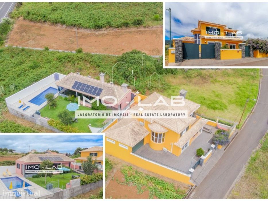 Villa T3 + Villa T2 com Piscina - Calheta - Ilha da Madeira